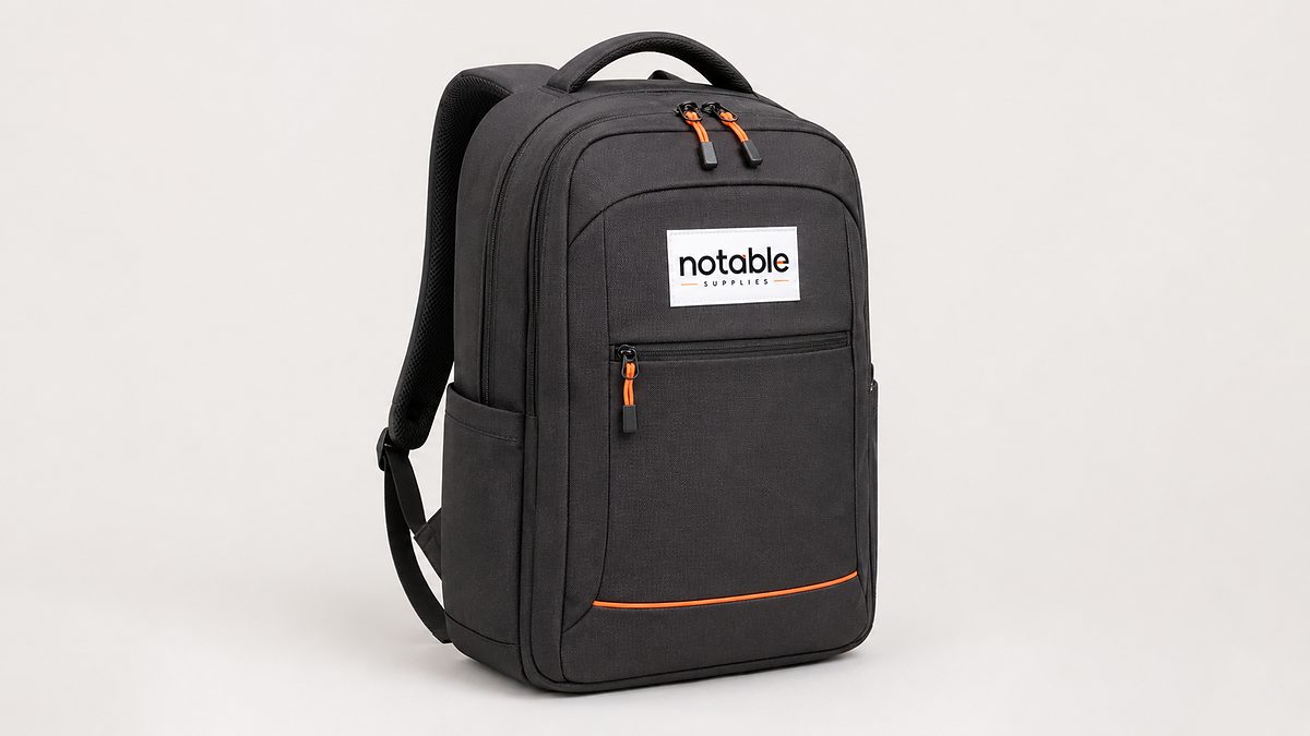 Corporate backpack, branding and merchandise supplied by Notable Supplies in Uganda