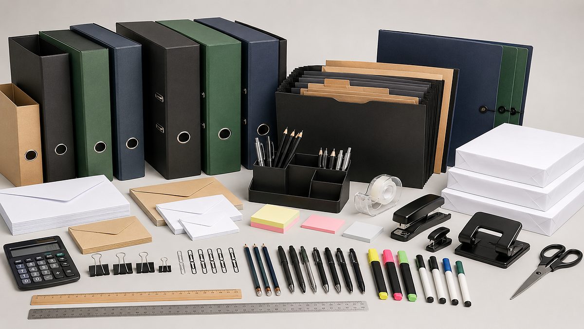 Office stationery, filing and consumables supplied by Notable Supplies Limited in Kampala, Uganda