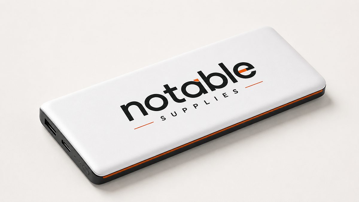 Power banks and charging, computers and equipment supplied by Notable Supplies in Uganda