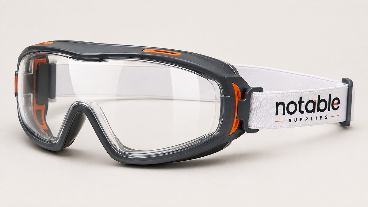 Safety goggles, personal protective equipment supplied by Notable Supplies in Uganda