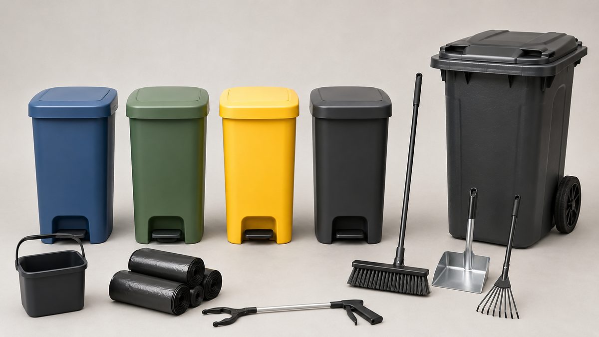 Waste management and segregation, cleaning and sanitation supplied by Notable Supplies in Uganda
